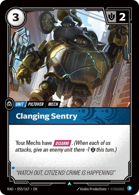 Clanging Sentry [Radiance] 055/167