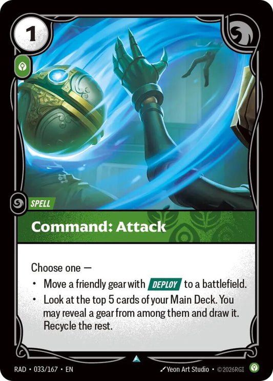 Command: Attack [Radiance] 033/167