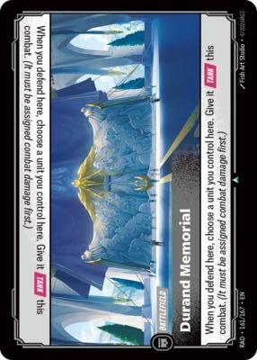 Durand Memorial [Radiance] 161/167