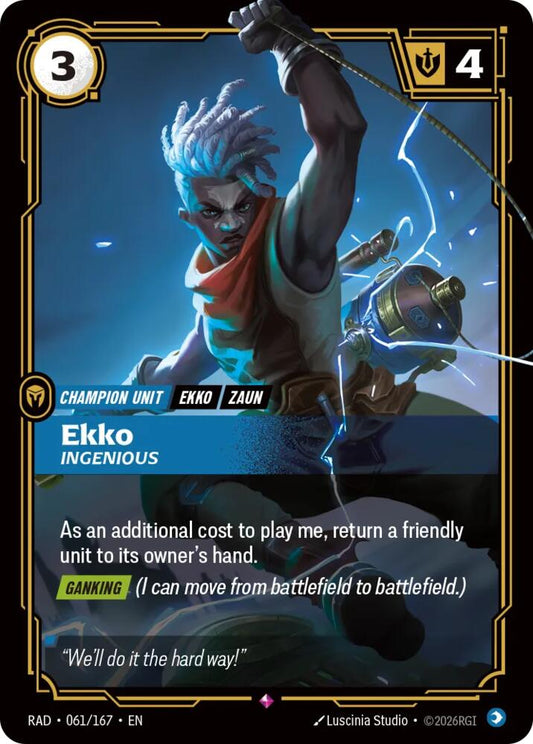 Ekko, Ingenious [Radiance] 061/167