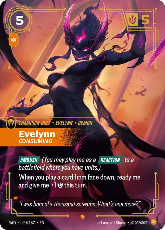 Evelynn, Consuming [Radiance] 090/167