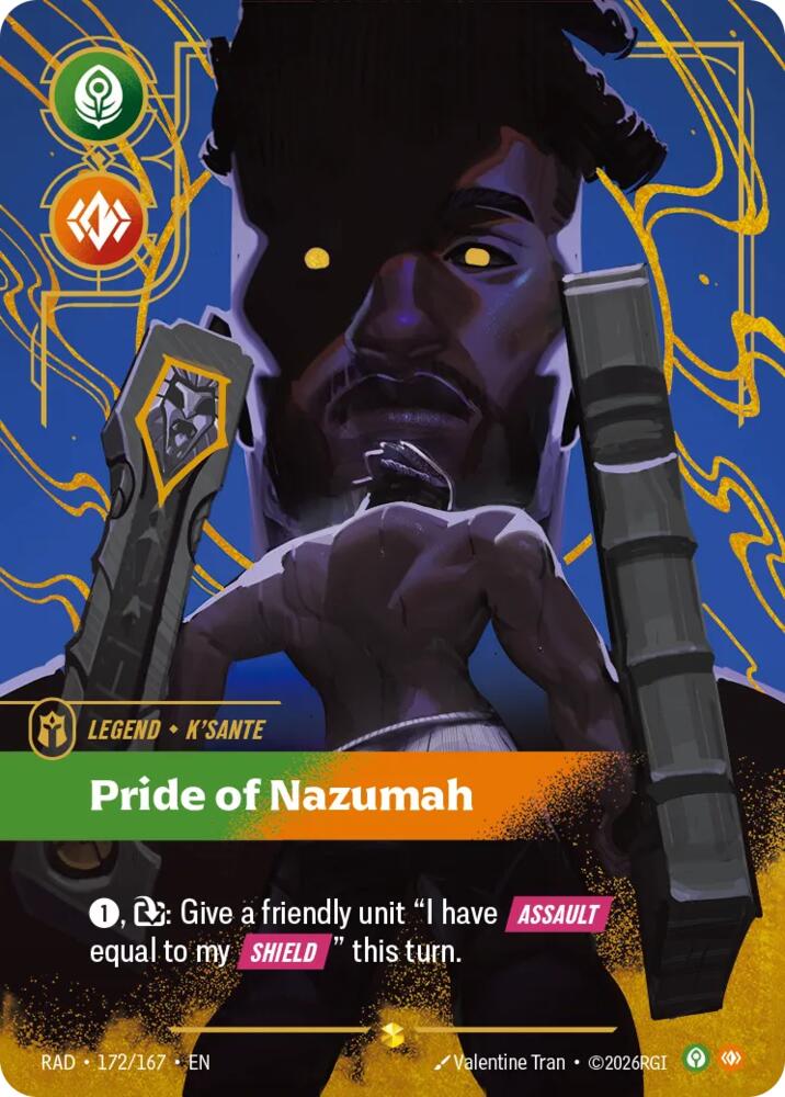 K'Sante, Pride of Nazumah (Overnumbered) [Radiance] 172/167