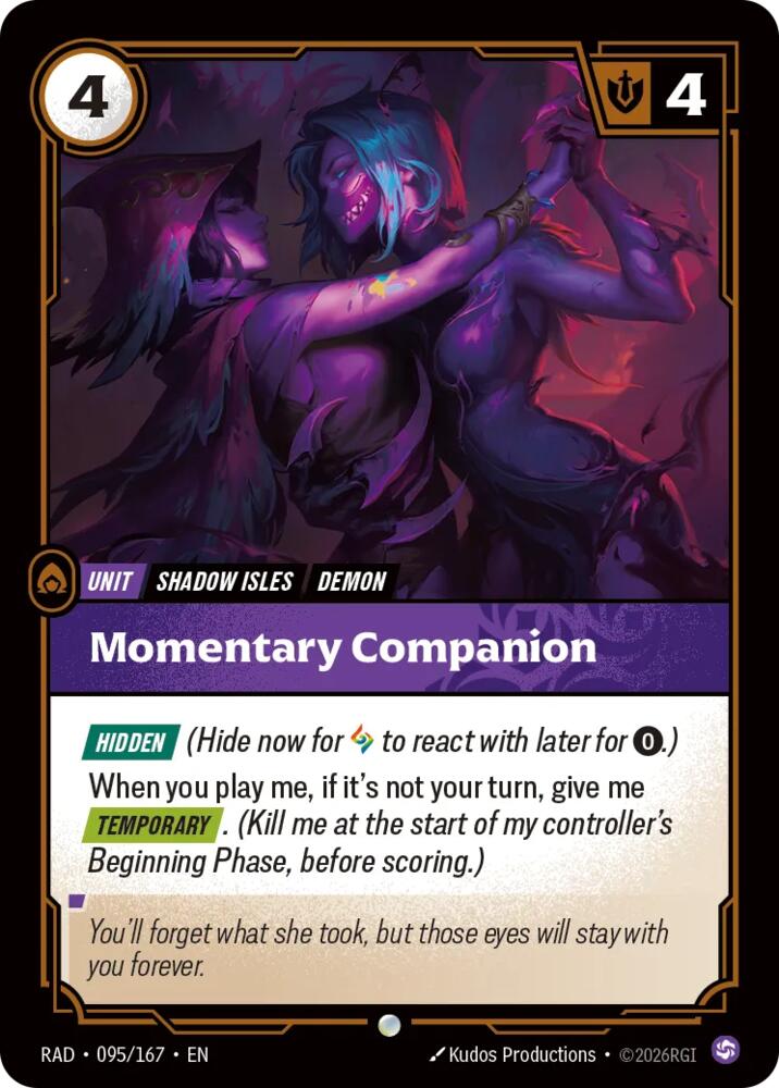 Momentary Companion [Radiance] 095/167