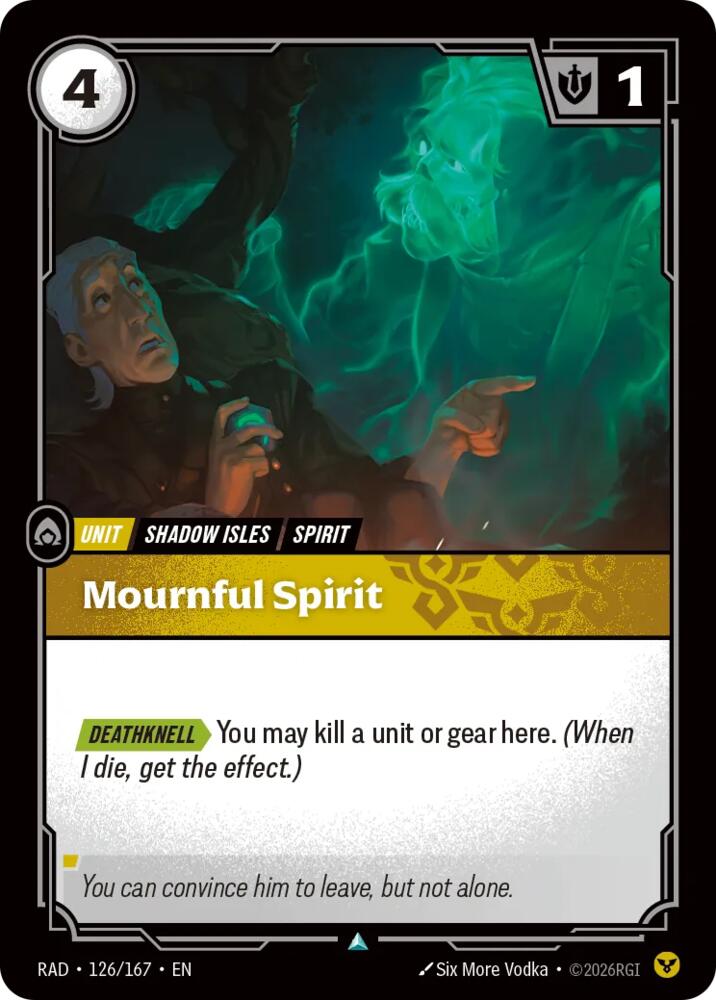 Mournful Spirit [Radiance] 126/167