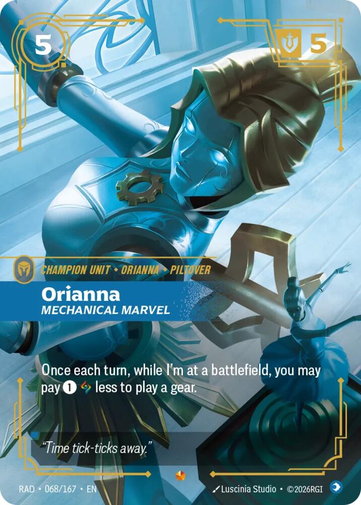 Orianna, Mechanical Marvel [Radiance] 068/167