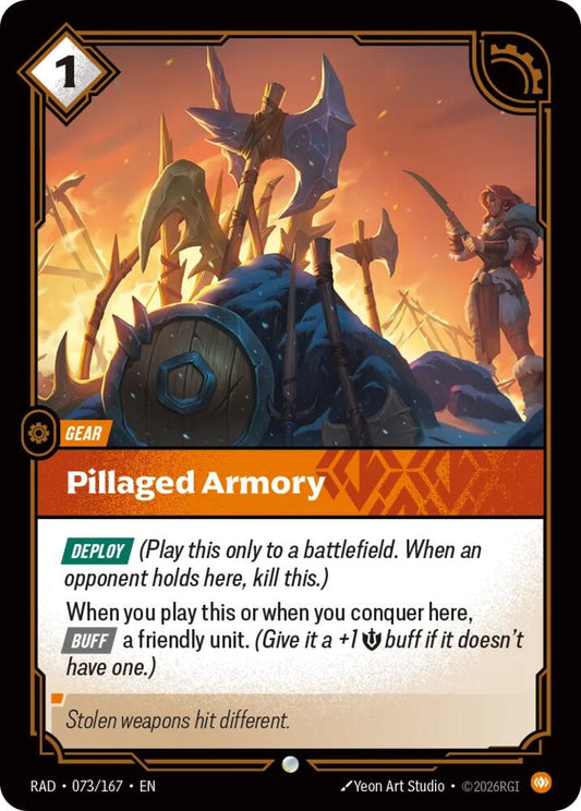 Pillaged Armory [Radiance] 073/167