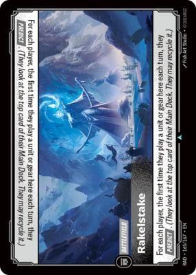Rakelstake [Radiance] 165/167