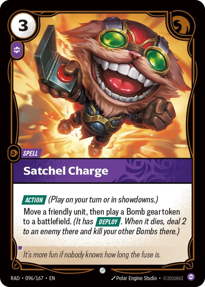 Satchel Charge [Radiance] 096/167