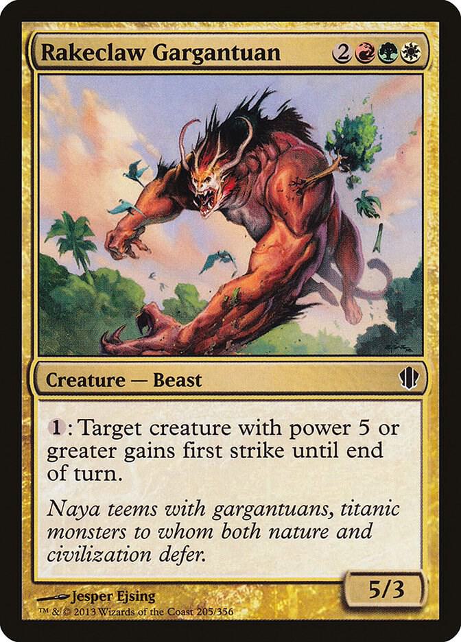 Rakeclaw Gargantuan [Commander 2013] 205