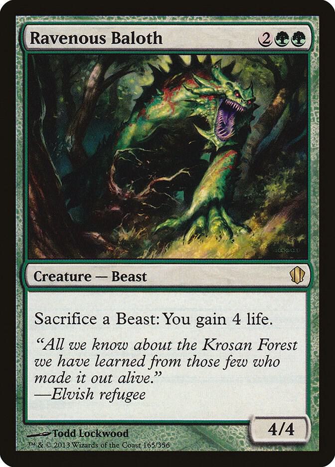 Ravenous Baloth [Commander 2013] 165