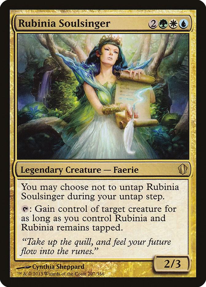 Rubinia Soulsinger [Commander 2013] 207