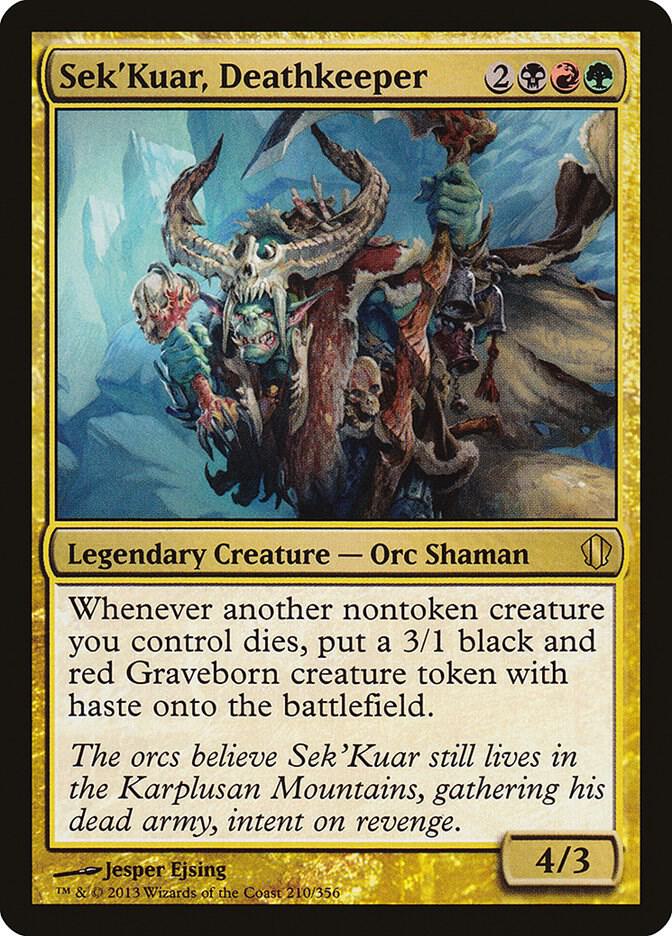 Sek'Kuar, Deathkeeper [Commander 2013] 210