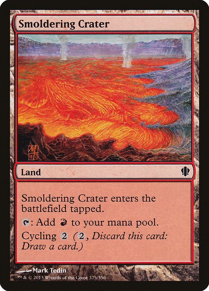 Smoldering Crater [Commander 2013] 325