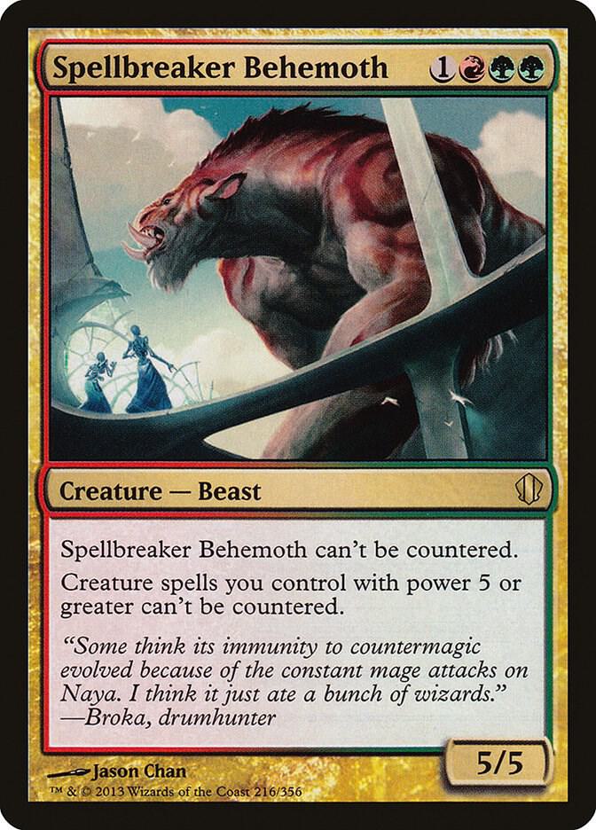 Spellbreaker Behemoth [Commander 2013] 216