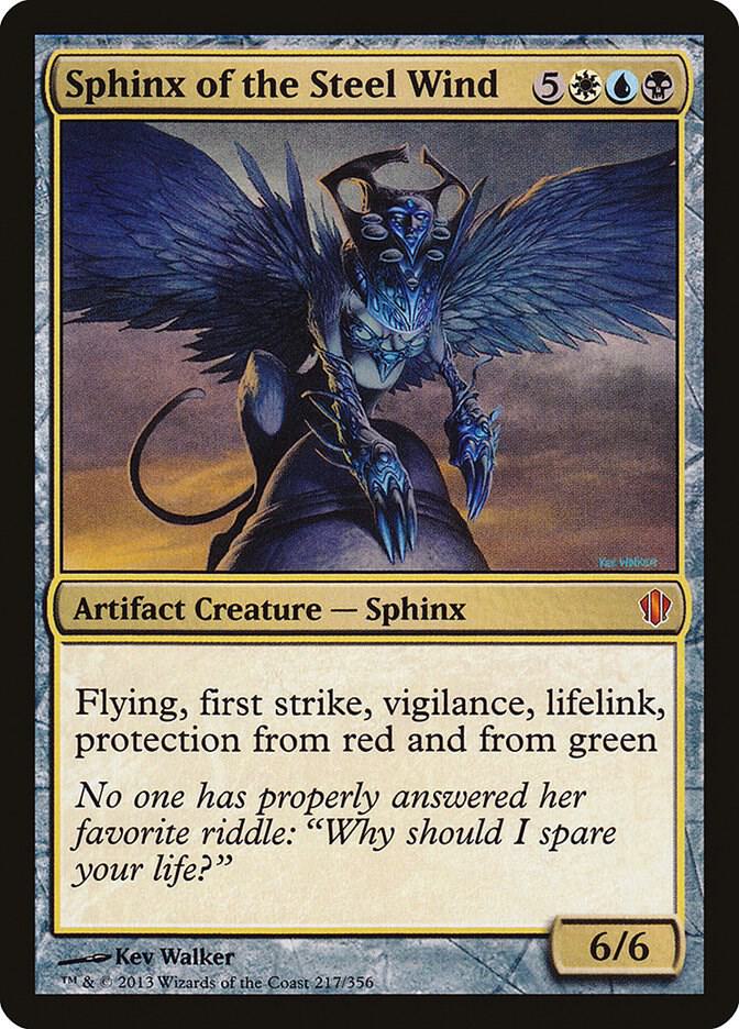 Sphinx of the Steel Wind [Commander 2013] 217