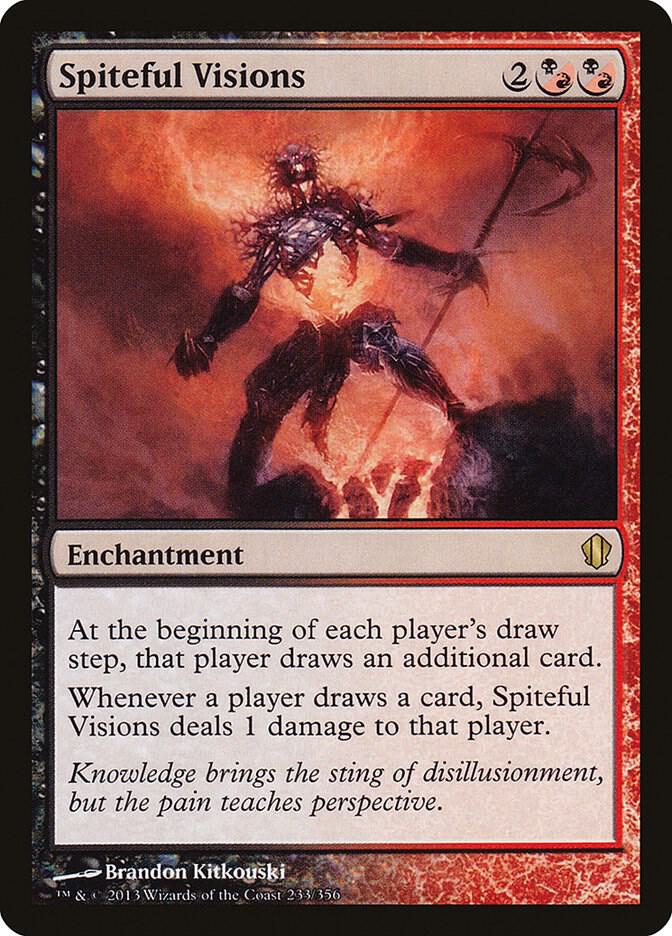 Spiteful Visions [Commander 2013] 233