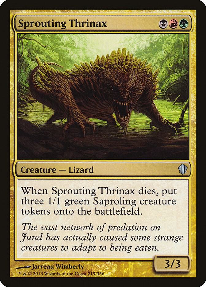 Sprouting Thrinax [Commander 2013] 219