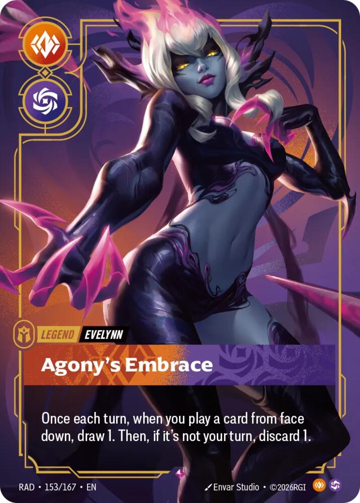 Evelynn, Agony's Embrace [Radiance] 153/167