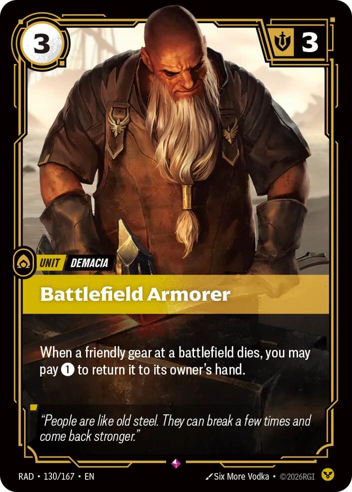 Battlefield Armorer [Radiance] 130/167