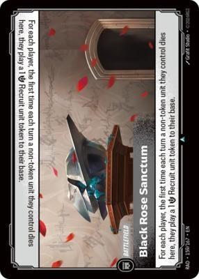 Black Rose Sanctum [Radiance] 159/167