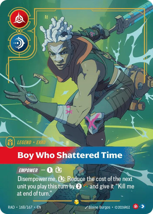 Ekko, Boy Who Shattered Time (Overnumbered) [Radiance] 168/167