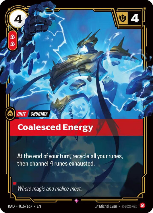 Coalesced Energy [Radiance] 016/167