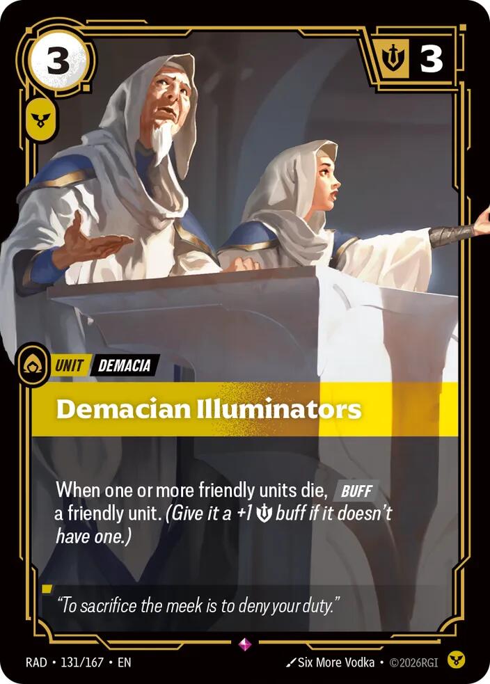 Demacian Illuminators [Radiance] 131/167