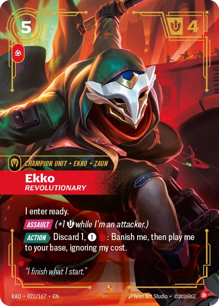 Ekko, Revolutionary [Radiance] 021/167