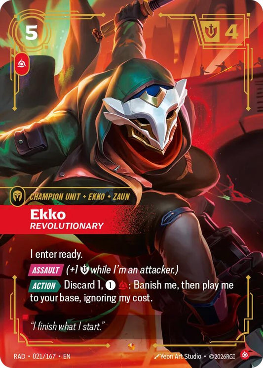 Ekko, Revolutionary [Radiance] 021/167