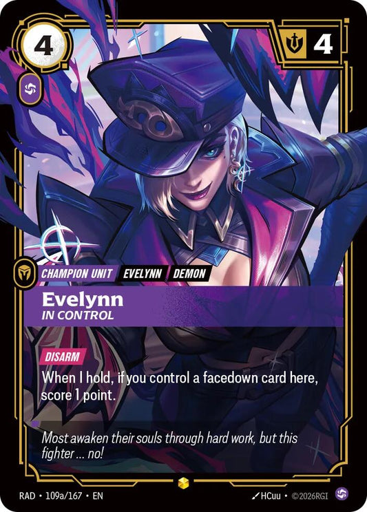 Evelynn, In Control (Alternate Art) [Radiance] 109a/167