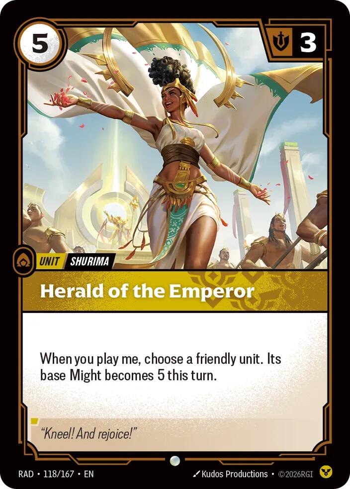 Herald of the Emperor [Radiance] 118/167