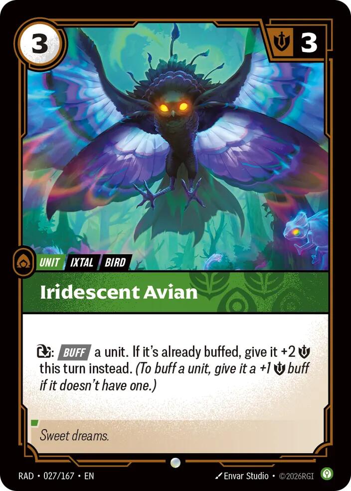 Iridescent Avian [Radiance] 027/167