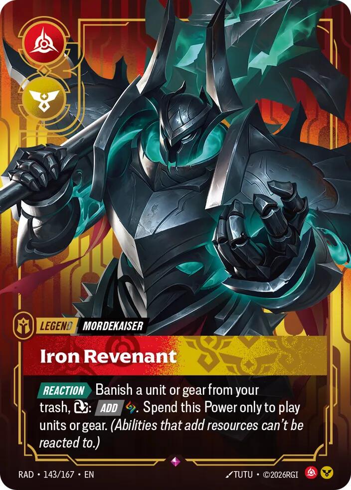 Mordekaiser, Iron Revenant [Radiance] 143/167