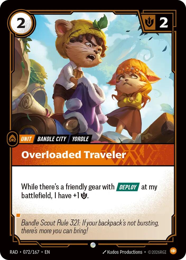 Overloaded Traveler [Radiance] 072/167