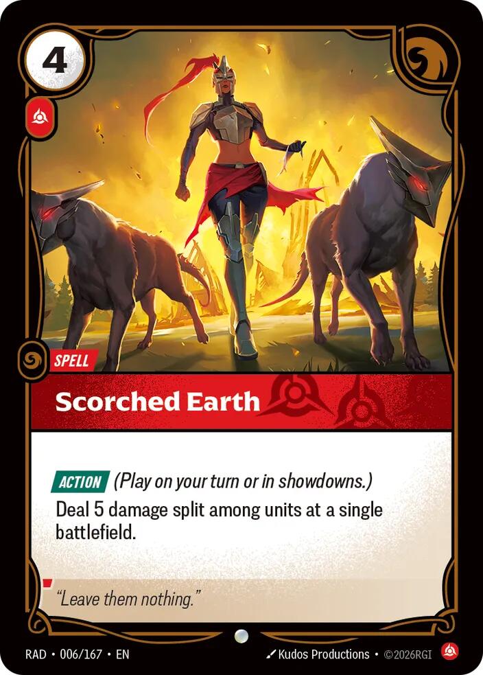 Scorched Earth [Radiance] 006/167