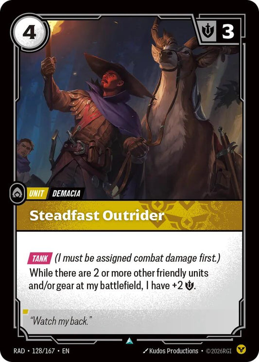 Steadfast Outrider [Radiance] 128/167