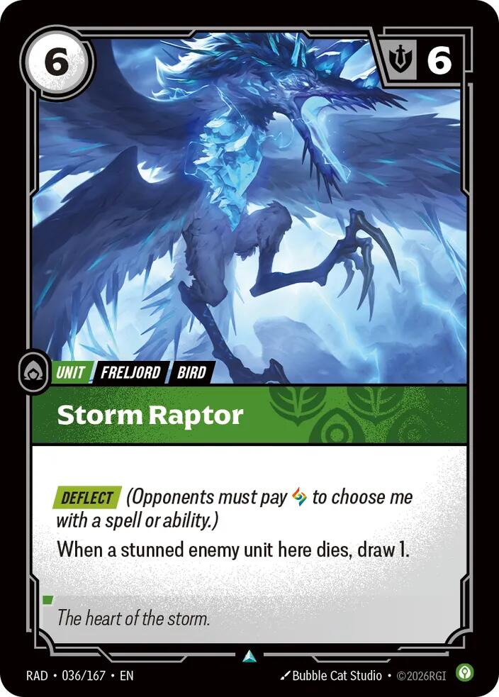 Storm Raptor [Radiance] 036/167