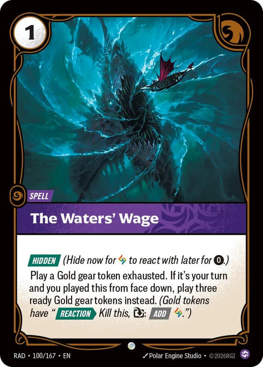 The Waters' Wage [Radiance] 100/167