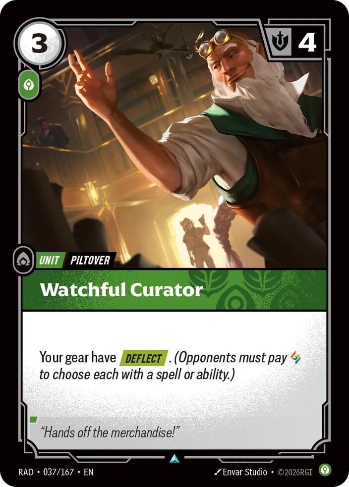 Watchful Curator [Radiance] 037/167