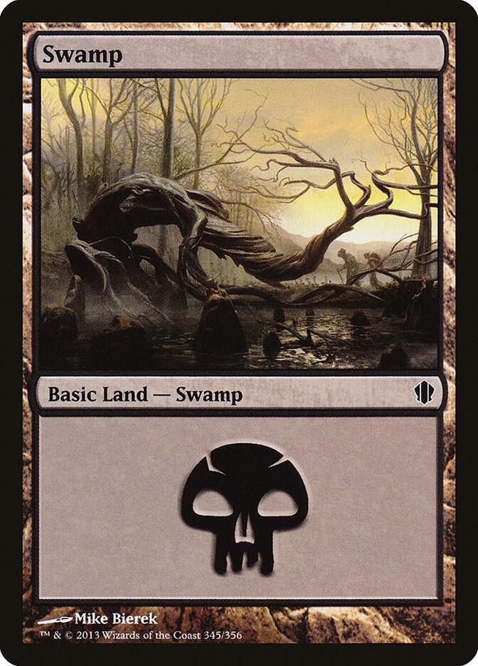 Swamp (345) [Commander 2013] 345