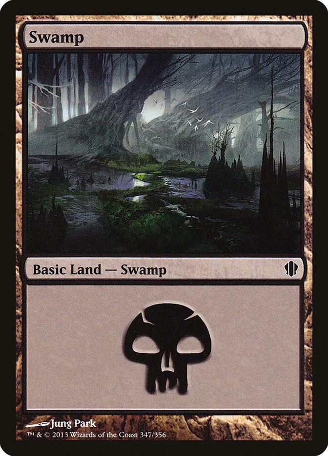Swamp (347) [Commander 2013] 347