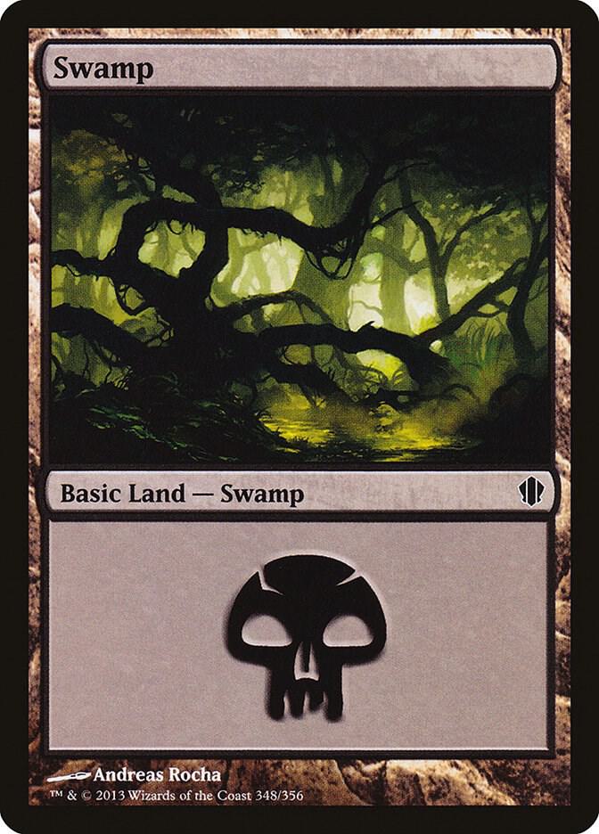 Swamp (348) [Commander 2013] 348