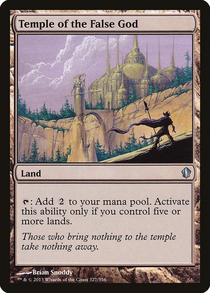 Temple of the False God [Commander 2013] 327