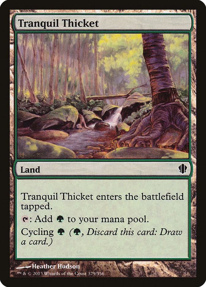 Tranquil Thicket [Commander 2013] 329