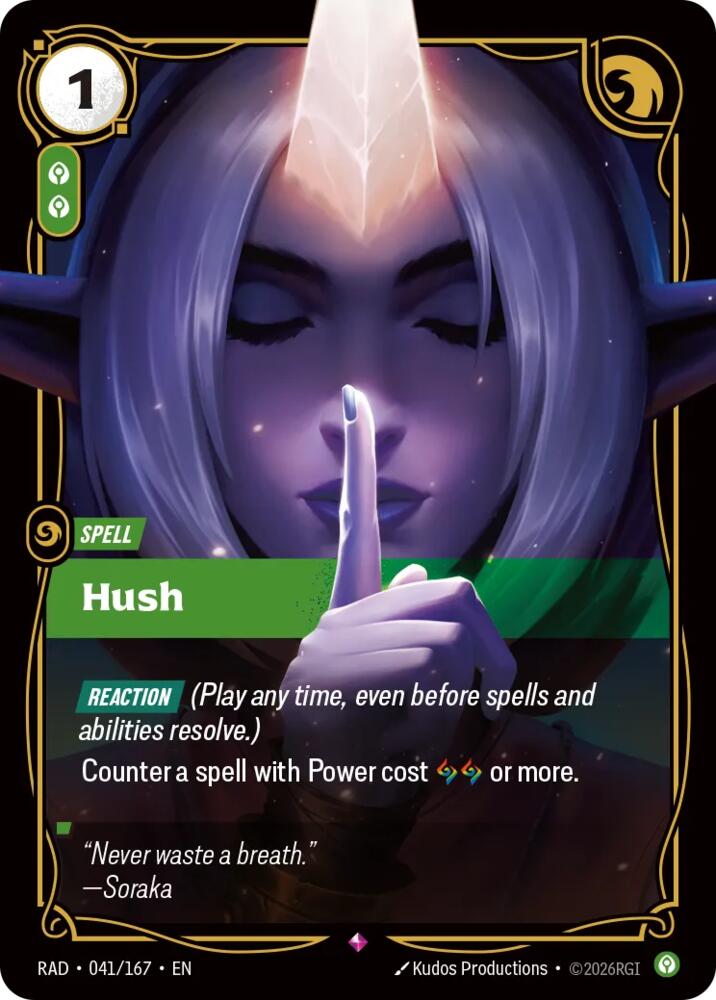 Hush [Radiance] 041/167