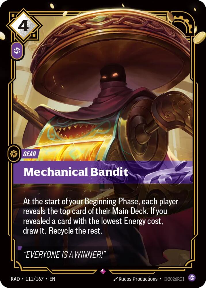 Mechanical Bandit [Radiance] 111/167