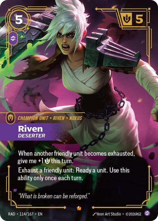 Riven, Deserter [Radiance] 114/167