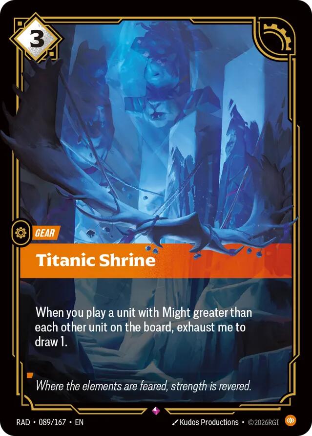 Titanic Shrine [Radiance] 089/167