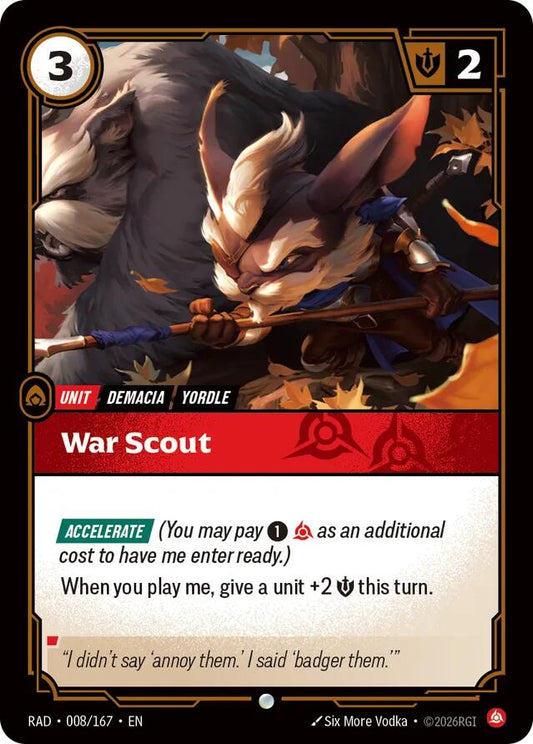 War Scout [Radiance] 008/167
