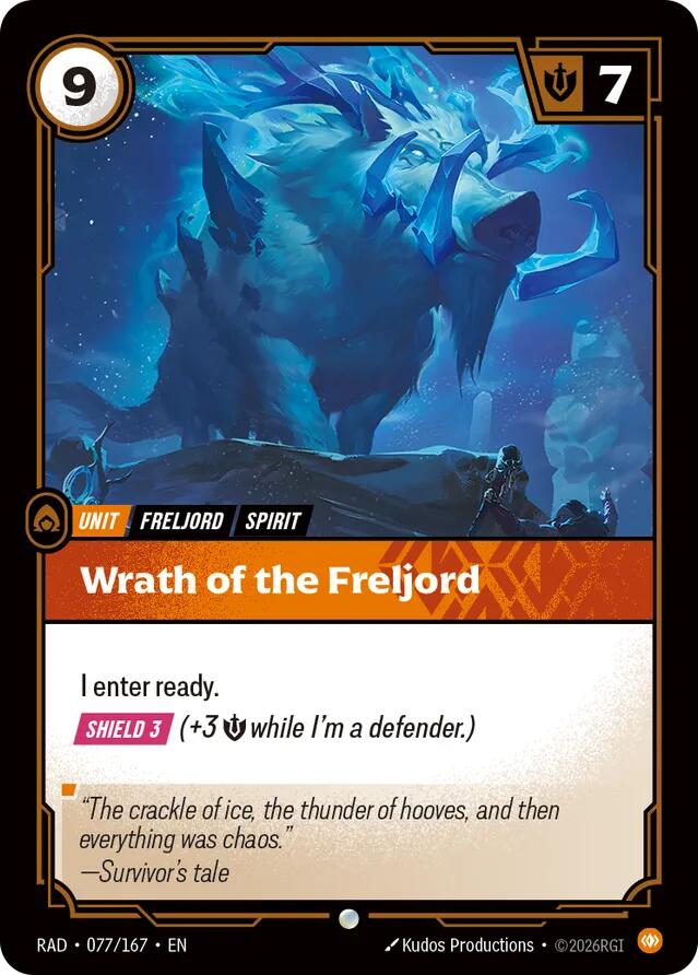 Wrath of the Freljord [Radiance] 077/167